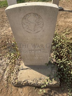 BAGHDAD (NORTH GATE) WAR CEMETERY - AINSLIE, ALEXANDER